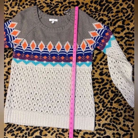 Vintage dELiA*s Fair Isle Pullover Sweater 90’s Size Large - Picture 10 of 10